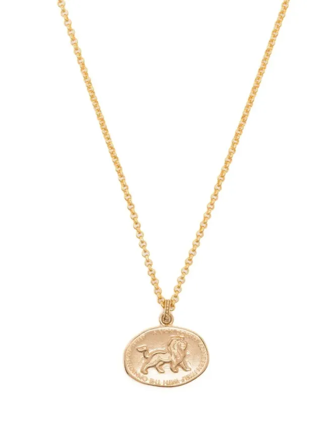 DOWER AND HALL DOWER AND HALL ライオンメダリオン ネックレス - Goldの商品画像