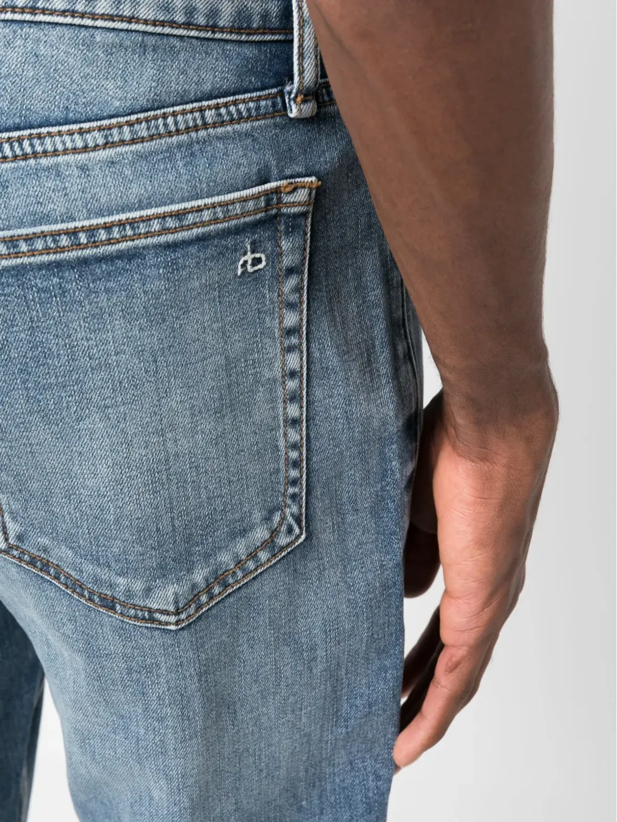 rag & bone ストレートレッグジーンズ - 画像5
