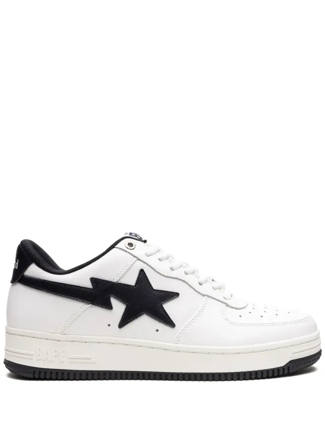 A BATHING APE® A BATHING APE® x Jjjjound Bapesta White/Navy スニーカーの商品画像
