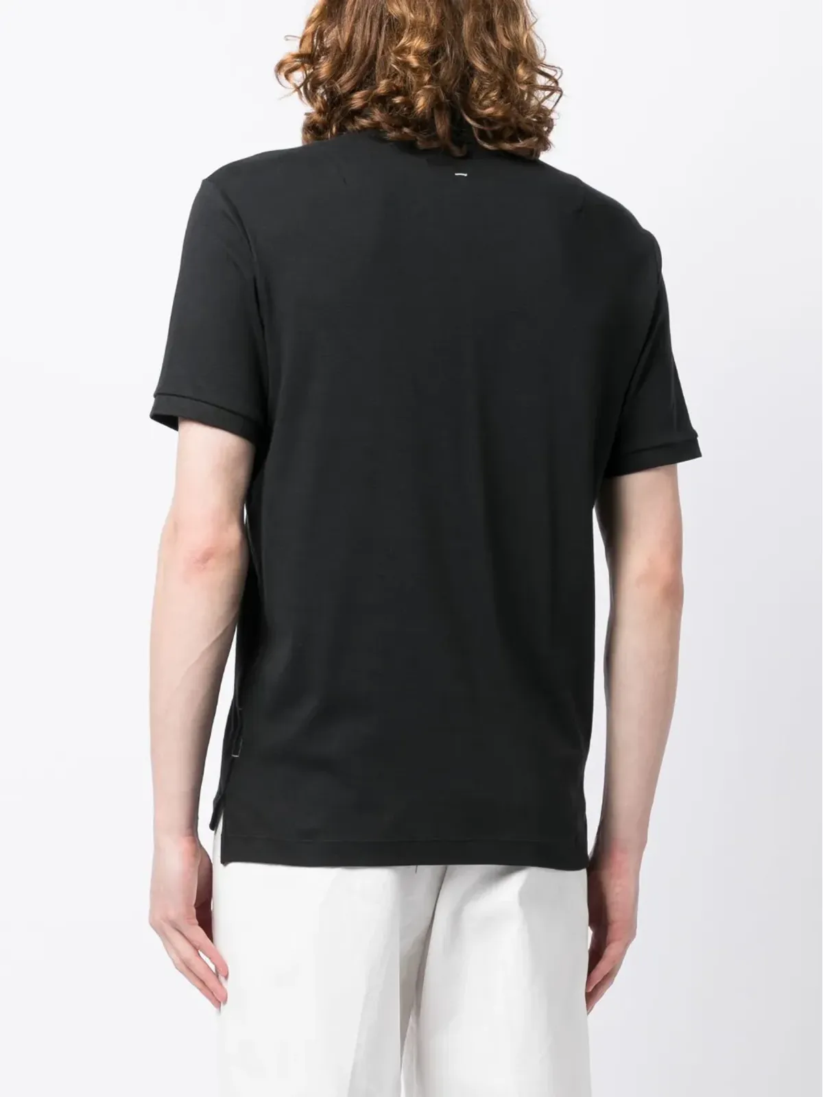rag & bone ロゴ刺繍入りコットンポロシャツ - 画像4
