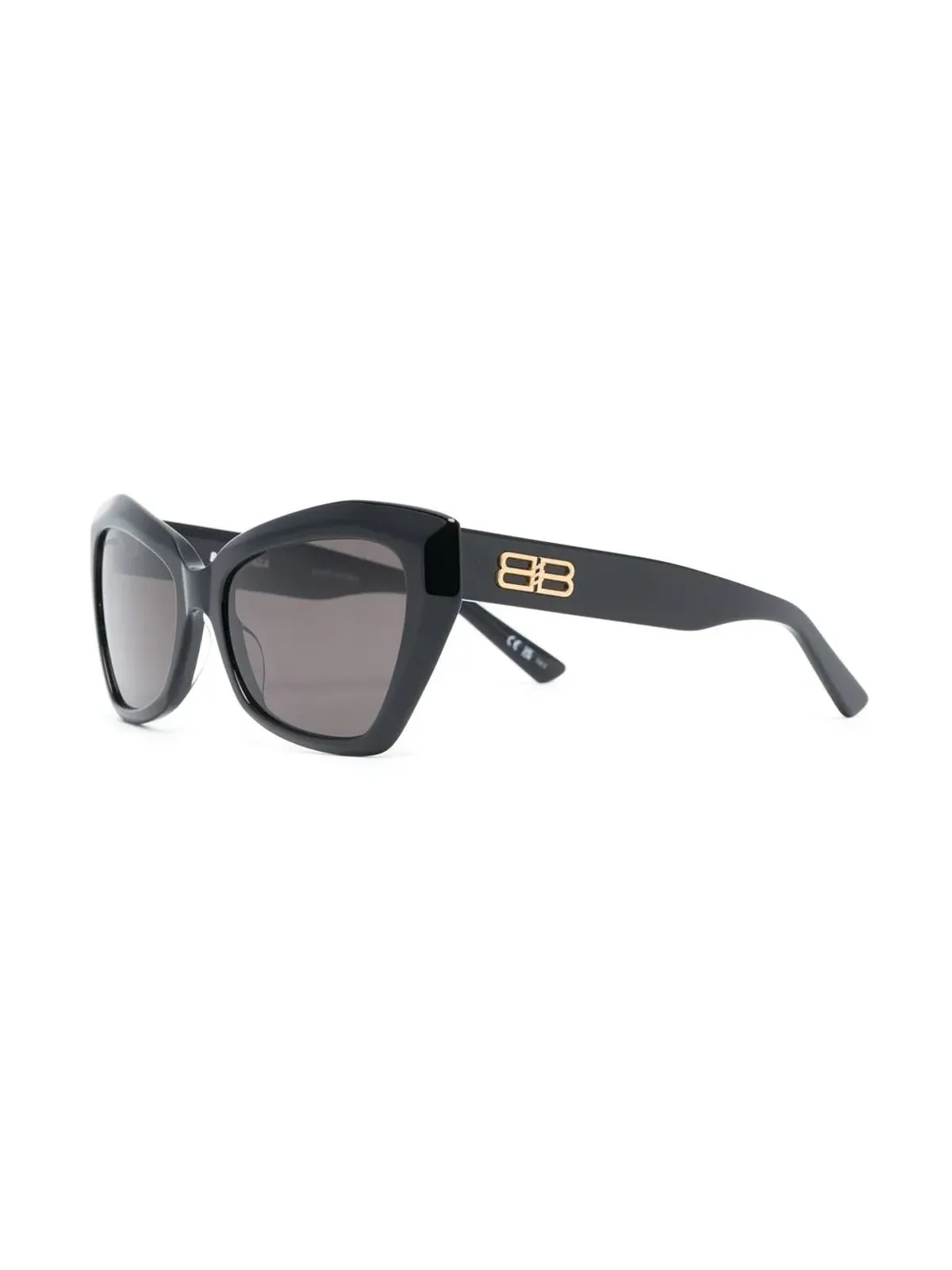 Balenciaga Eyewear モノグラムプレート バタフライサングラス - 画像2