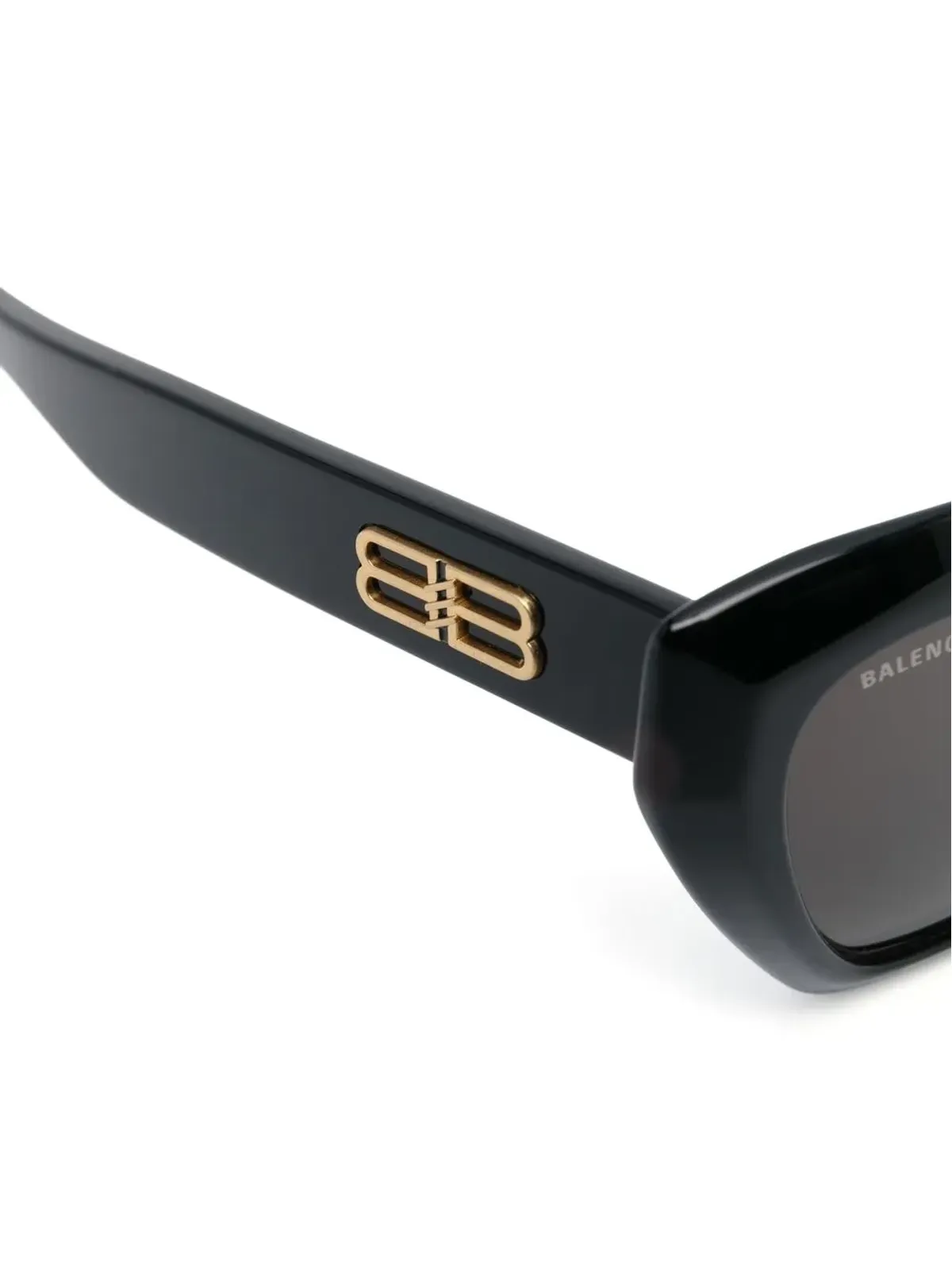 Balenciaga Eyewear モノグラムプレート バタフライサングラス - 画像3