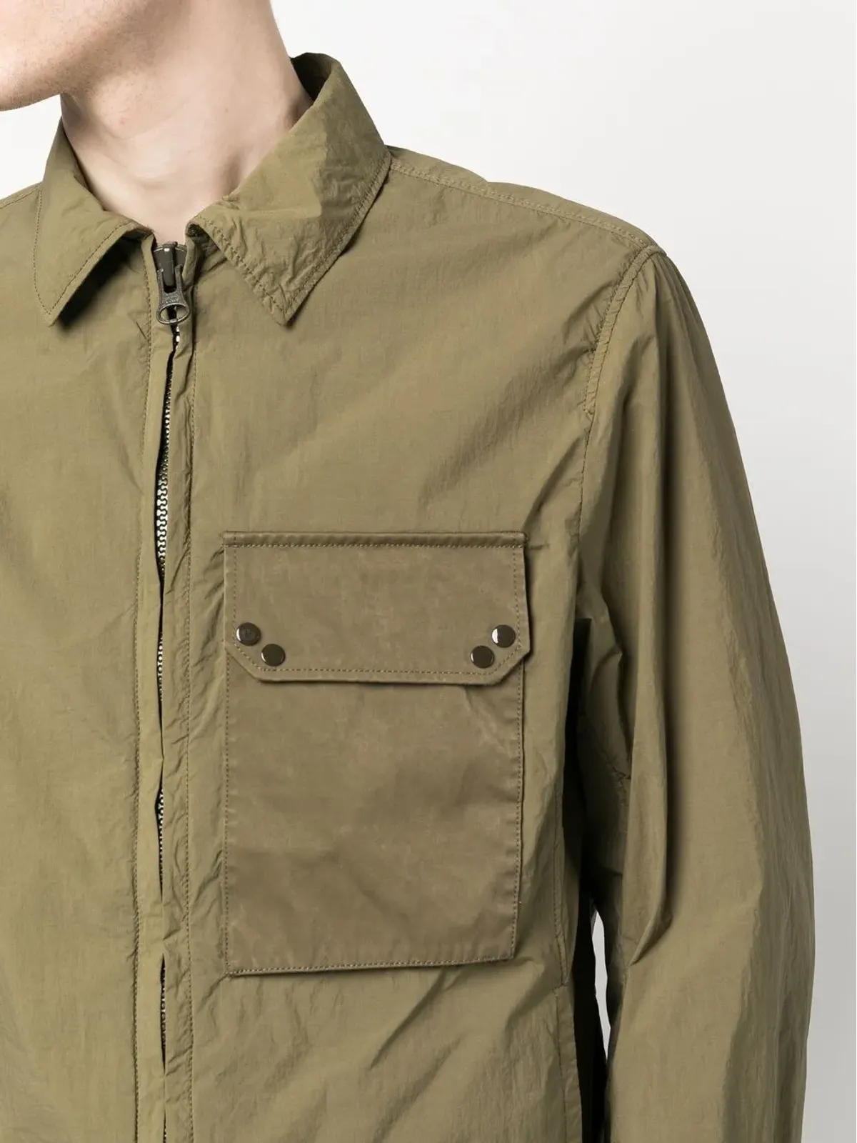 Ten C ジップファスニングシャツジャケット - 画像5