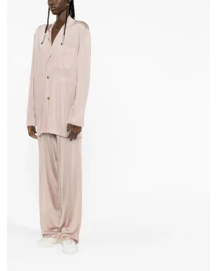 Maison Margiela オーバーサイズ ボタンアップ ブラウス - ピンク - サムネイル2
