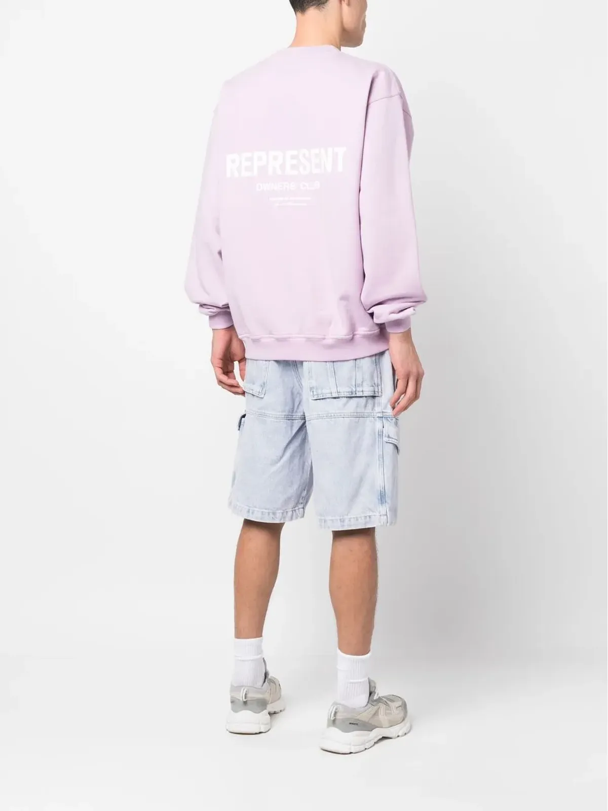 Represent ロゴプリント オーバーサイズ ジャンパー - 画像2