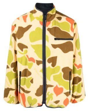 Billionaire Boys Club 迷彩プリント リバーシブル フリース ジャケット - サムネイル1