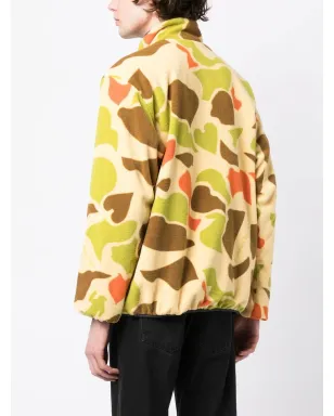 Billionaire Boys Club 迷彩プリント リバーシブル フリース ジャケット - サムネイル4