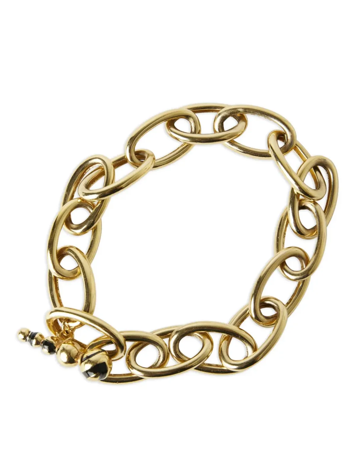 Paola Sighinolfi Agios chunky chain necklace - Gold - 画像1