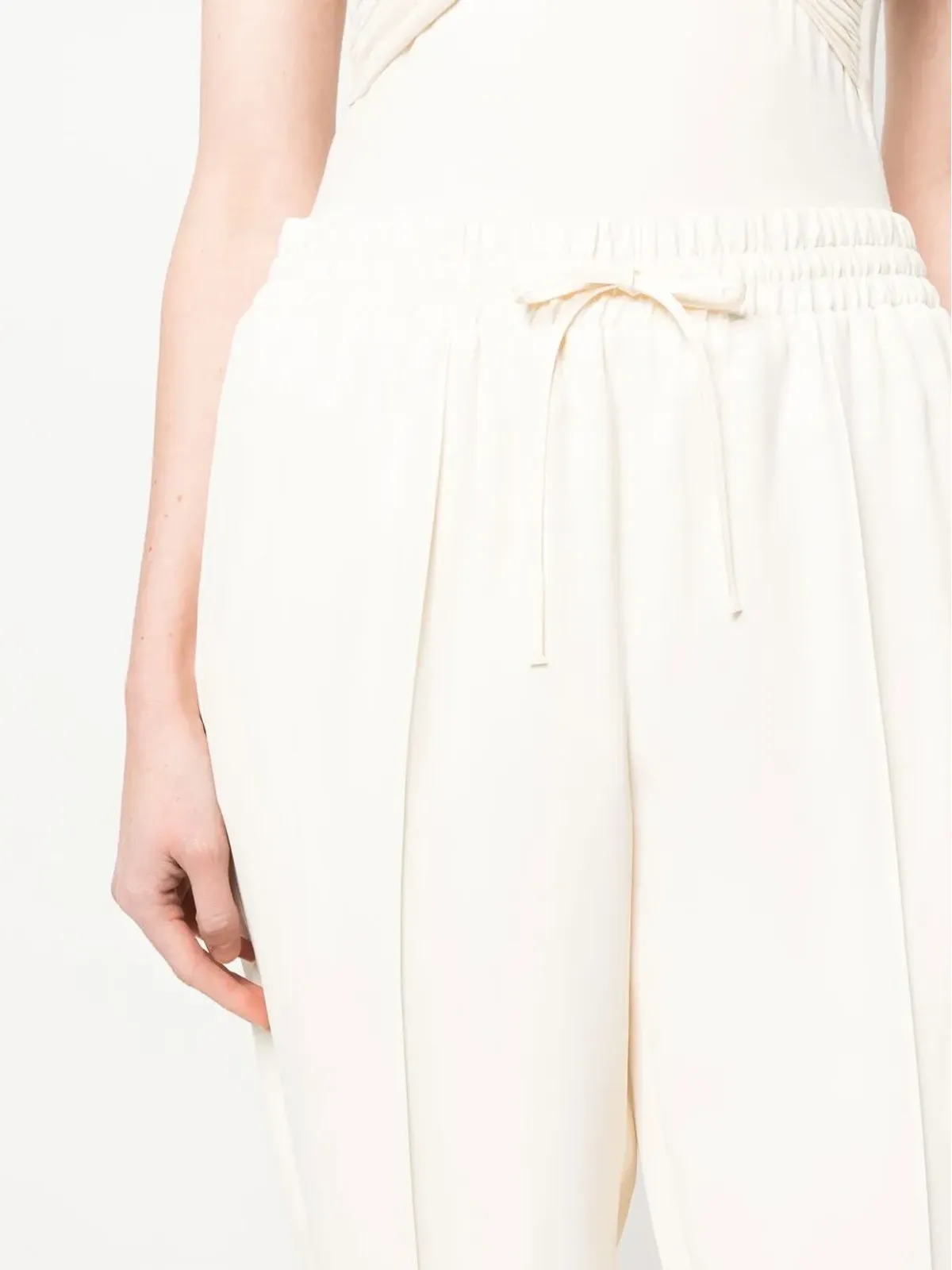 Jil Sander ドローストリング テーパードパンツ - 画像5