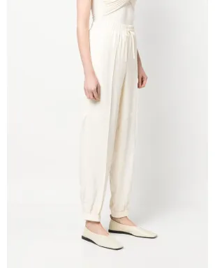 Jil Sander ドローストリング テーパードパンツ - サムネイル3
