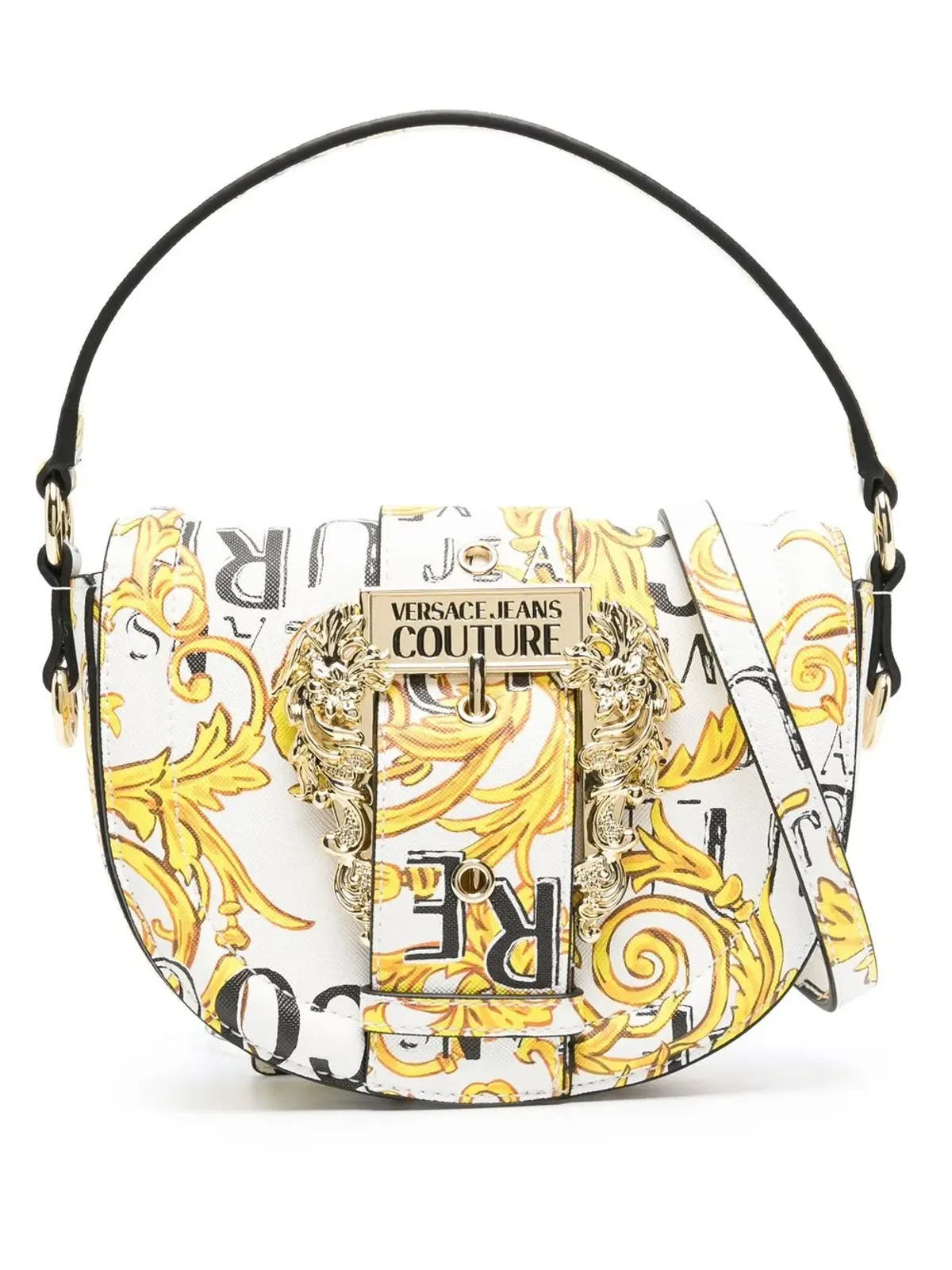 Versace Jeans Couture Couture-print ショルダーバッグ - ホワイト - 画像1