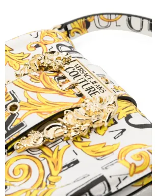 Versace Jeans Couture Couture-print ショルダーバッグ - ホワイト - サムネイル5