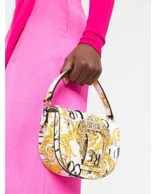 Versace Jeans Couture Couture-print ショルダーバッグ - ホワイト - サムネイル3