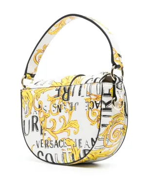 Versace Jeans Couture Couture-print ショルダーバッグ - ホワイト - サムネイル4