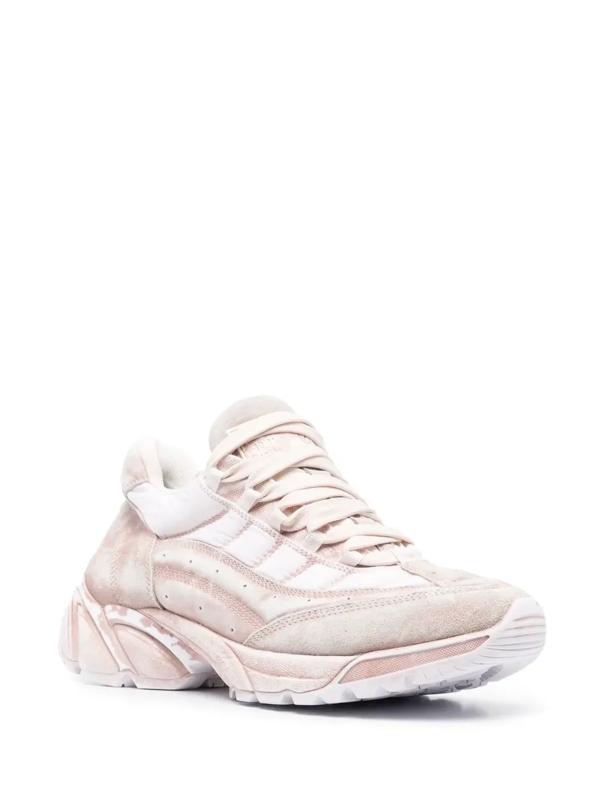 MM6 Maison Margiela パネルド ロー・トップ スニーカー - 画像2