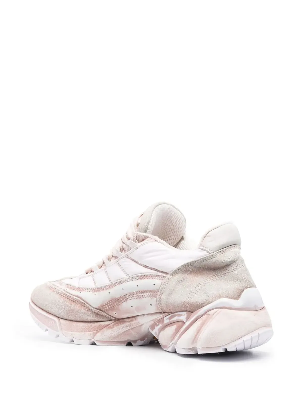 MM6 Maison Margiela パネルド ロー・トップ スニーカー - 画像3