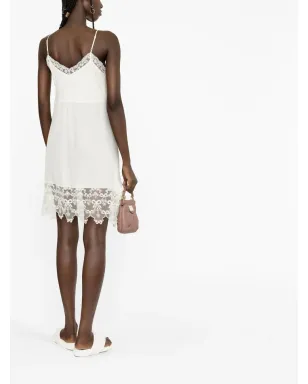 Simone Rocha レーストリム・スリップドレス - サムネイル4