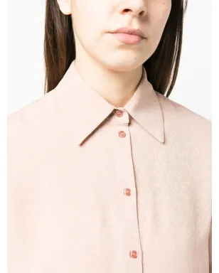 PINKO ジャカードロゴ長袖シャツ - サムネイル5