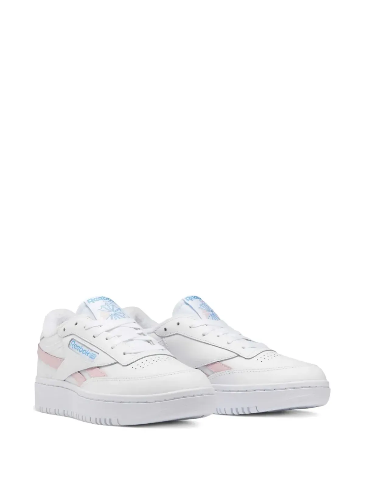 Reebok クラブC ダブルリベンジ White/Pink スニーカー - 画像2