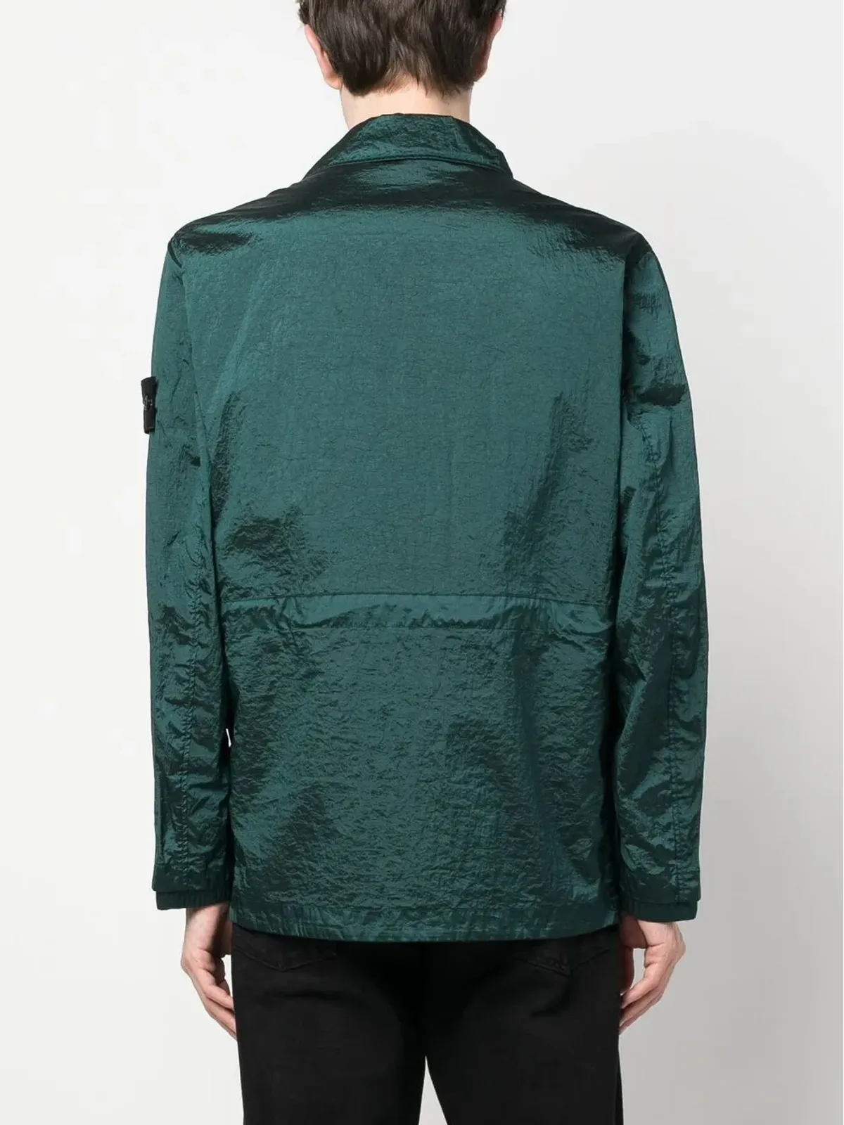 Stone Island コンパスパッチ シャツジャケット - 画像4