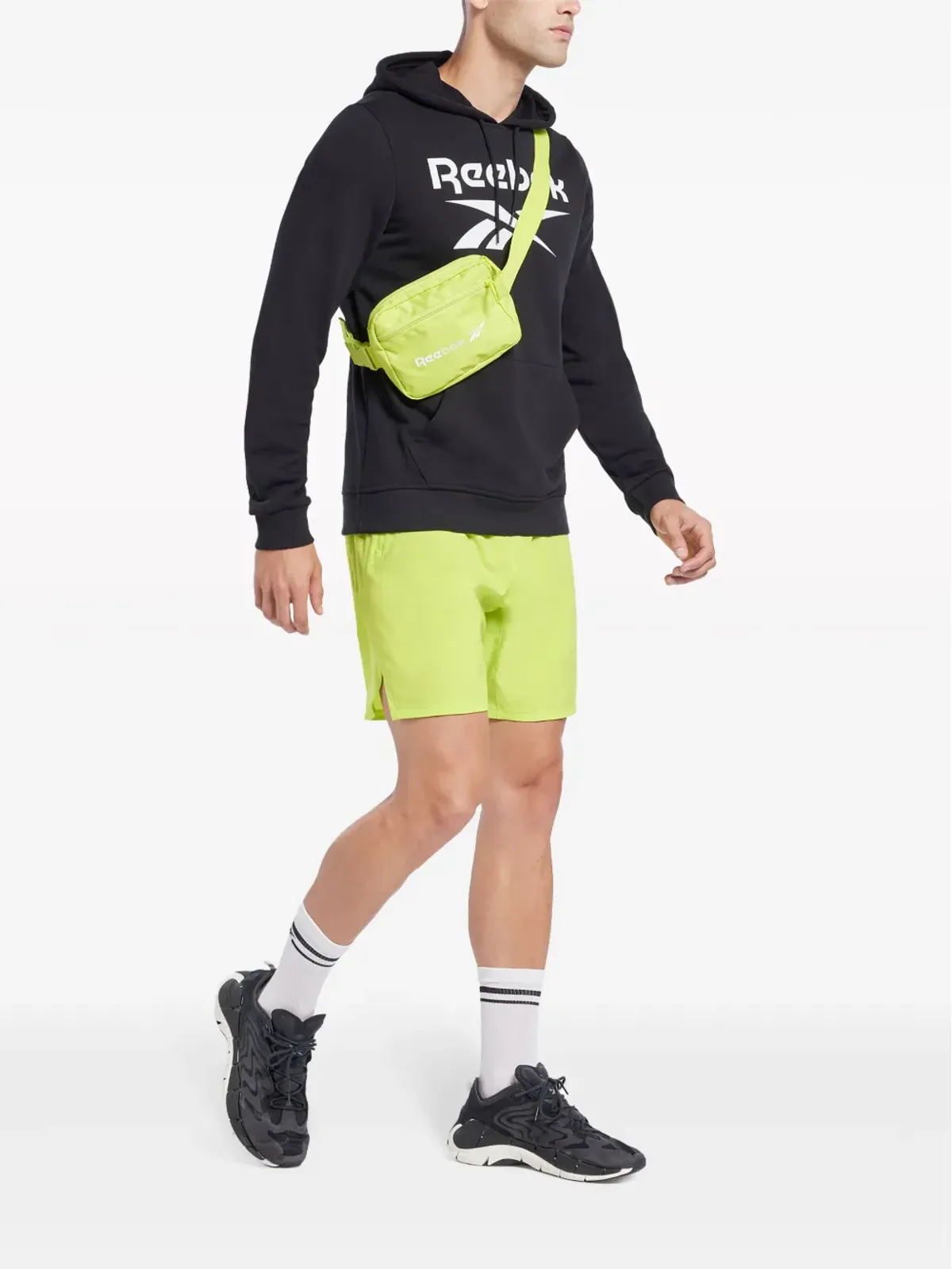 Reebok Identity ロゴプリント フーディー - 画像2