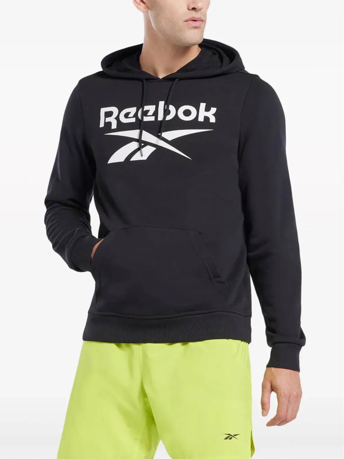 Reebok Identity ロゴプリント フーディー - 画像3
