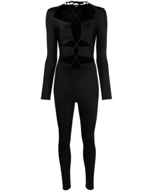 Noire Swimwear カットアウトディテール ジャンプスーツ - サムネイル1