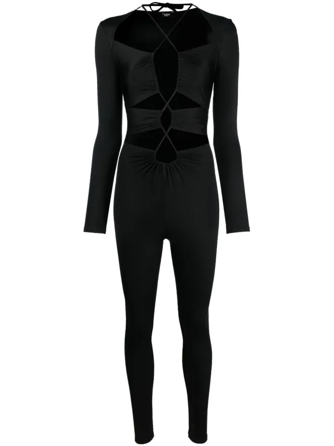 Noire Swimwear Noire Swimwear カットアウトディテール ジャンプスーツの商品画像