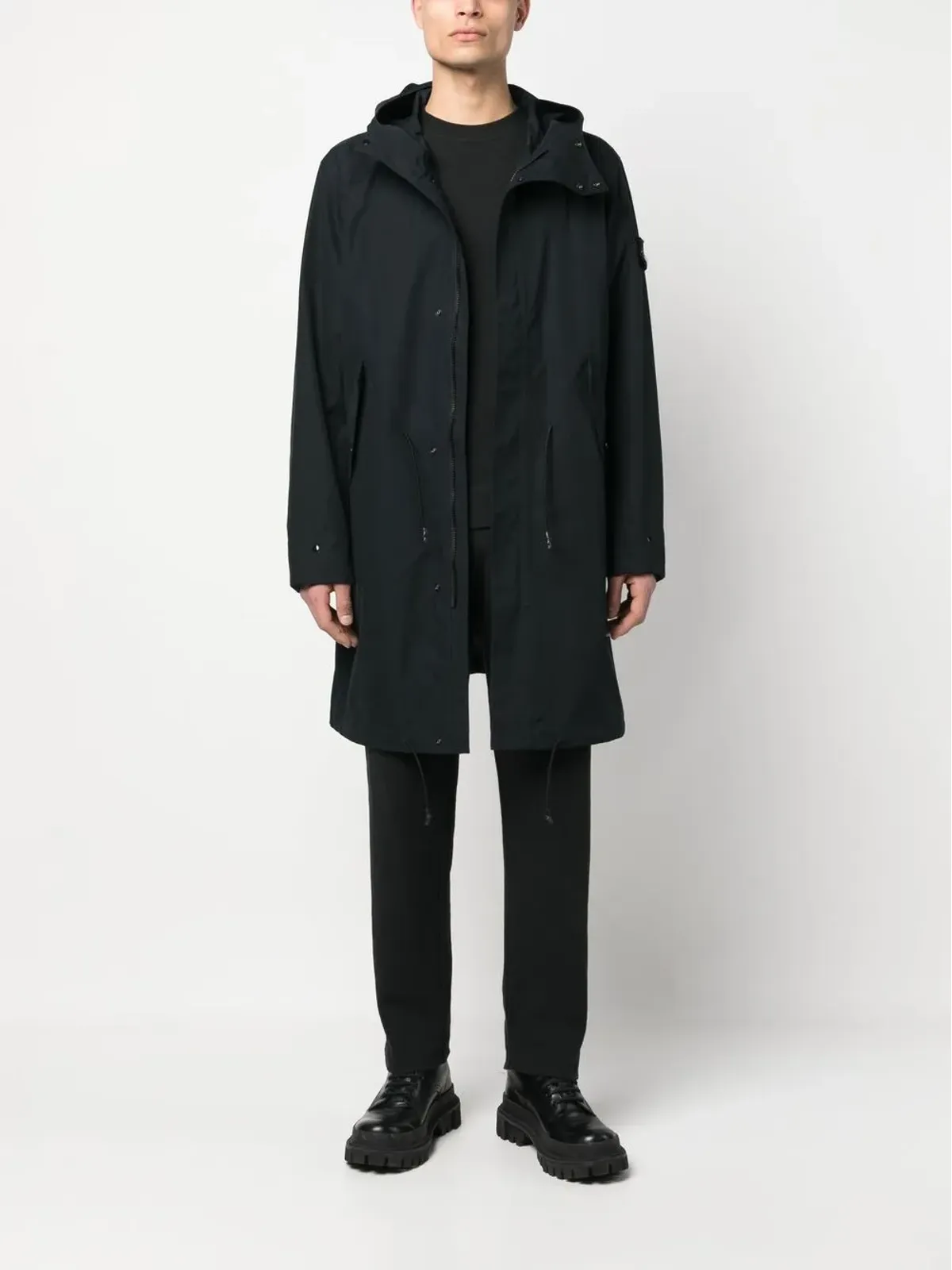 Stone Island コンパスパッチ ロングスリーブコート - 画像2