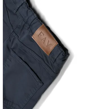 Fay Kids ストレートレッグ チノパンツ - サムネイル3