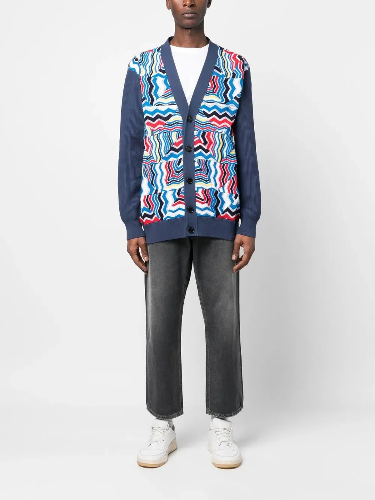 Missoni グラフィックプリント ニットカーディガン - 画像2