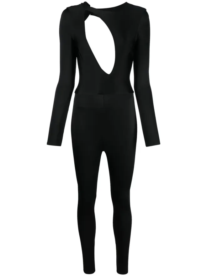 Noire Swimwear Noire Swimwear カットアウトディテールのストレッチジャンプスーツの商品画像