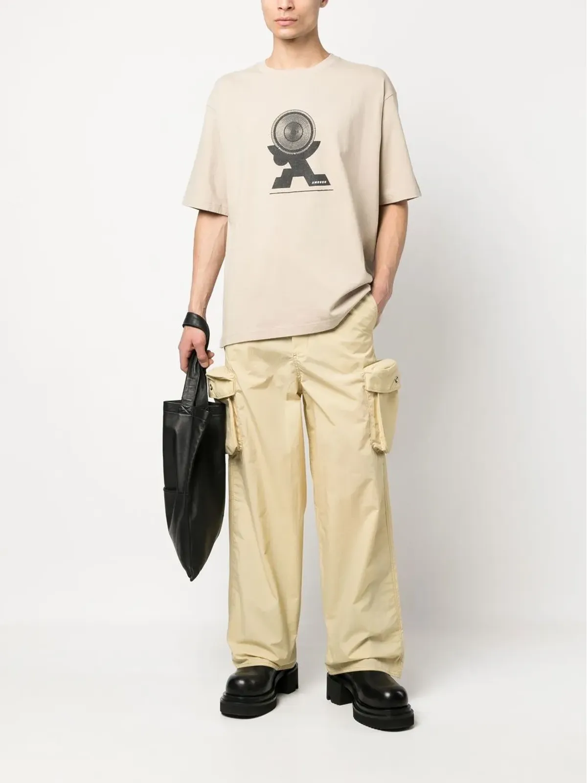 Sunnei ワイドレッグカーゴパンツ - 画像2
