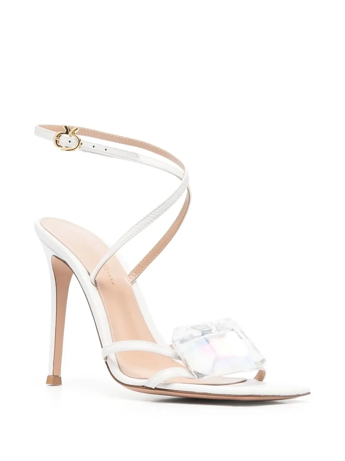 Gianvito Rossi クリスタルストラップサンダル - 画像2
