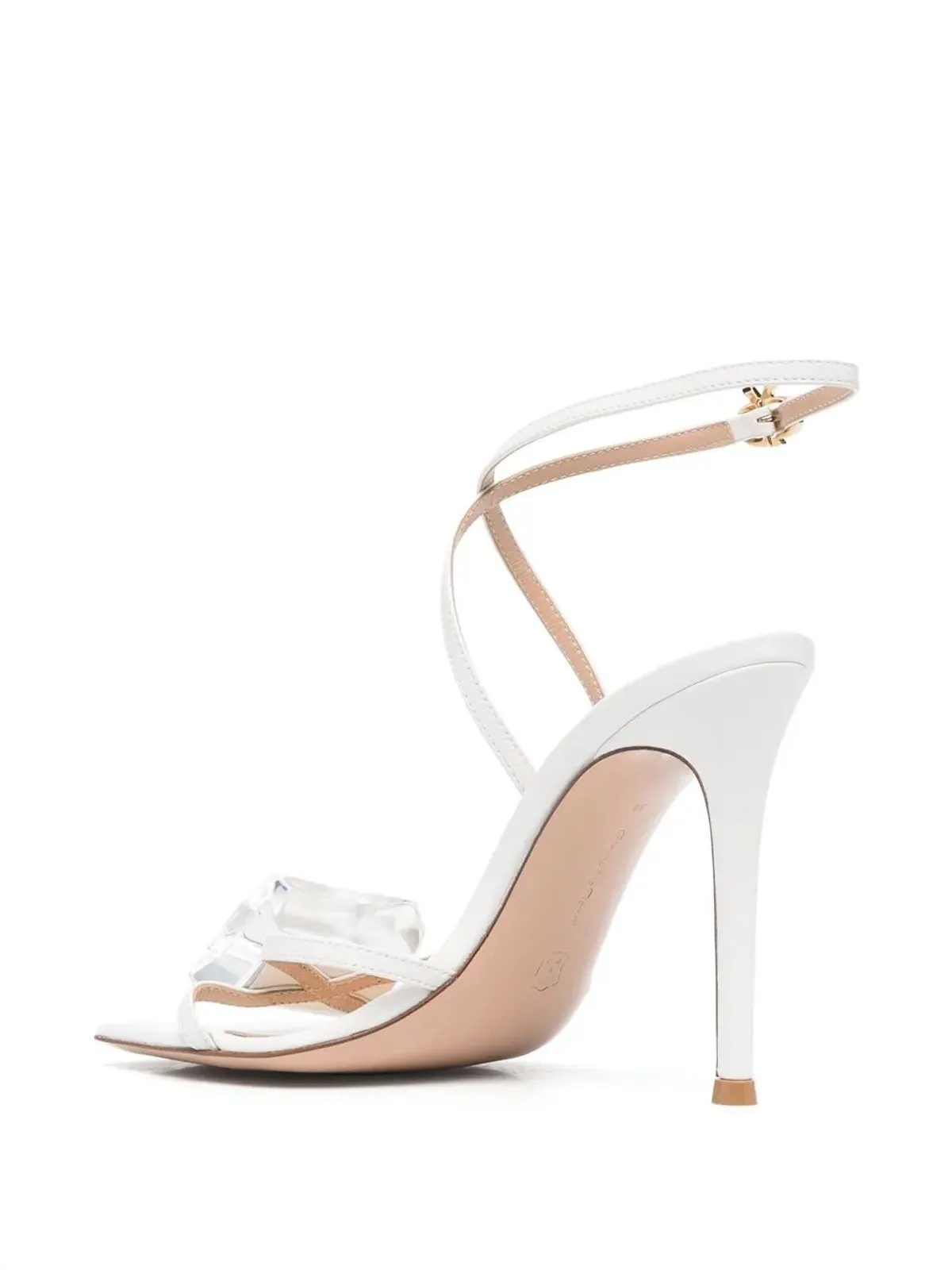 Gianvito Rossi クリスタルストラップサンダル - 画像3