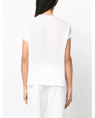 Fabiana Filippi Vネック半袖Tシャツ - サムネイル3