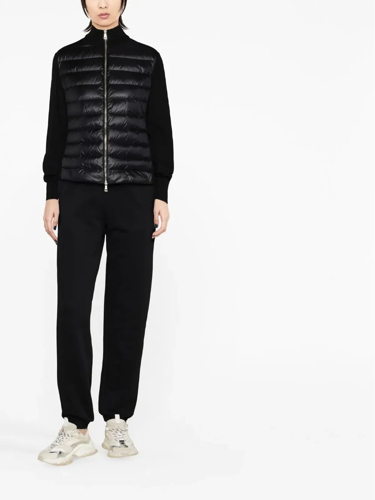 Moncler 編み袖パファージャケット - 画像2
