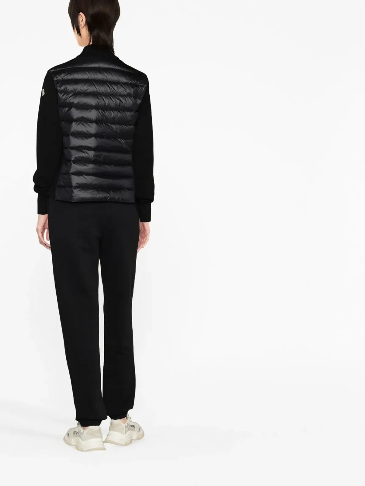 Moncler 編み袖パファージャケット - 画像4