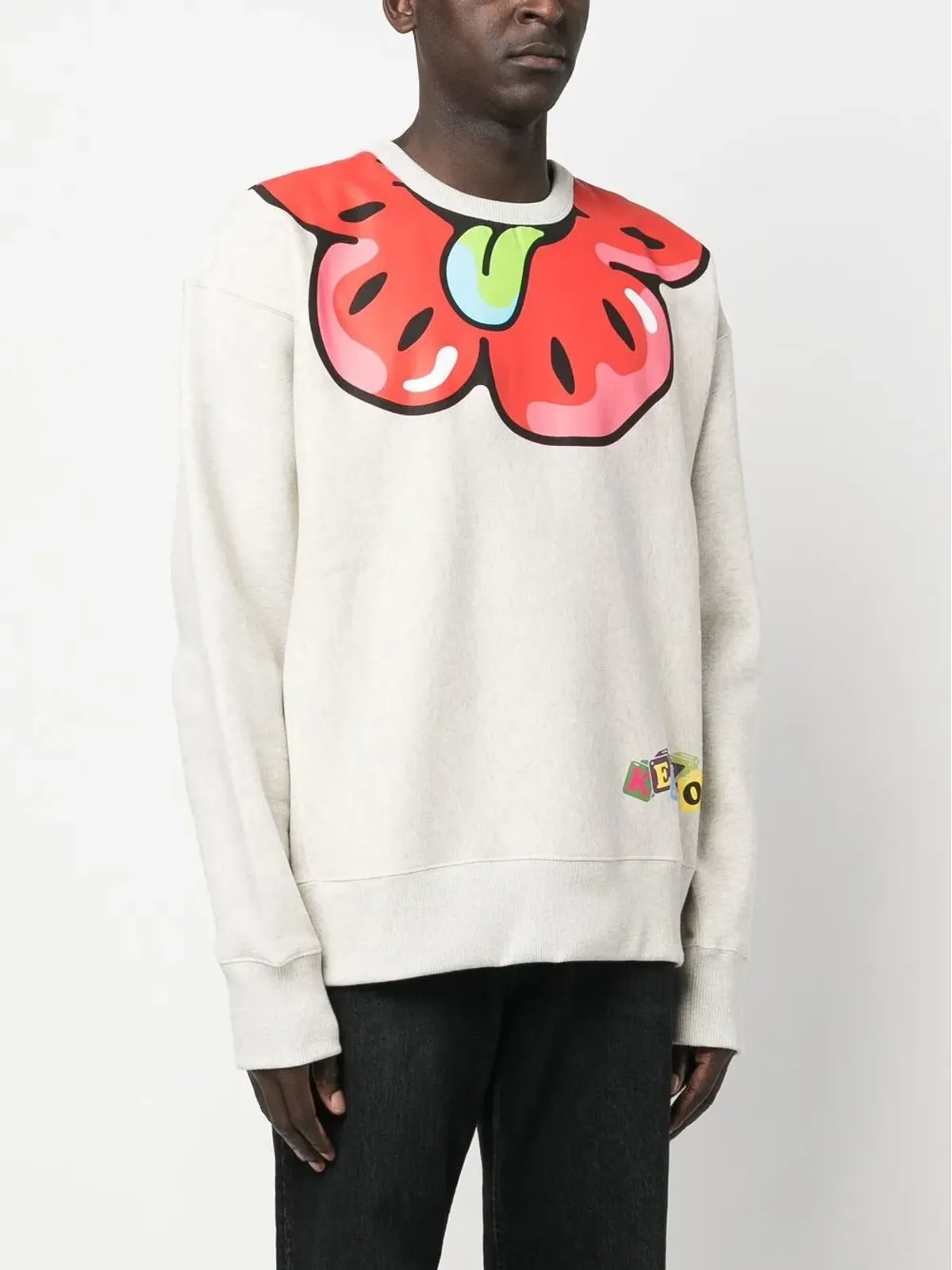 Kenzo ボケフラワー グラフィックプリント スウェットシャツ - 画像3