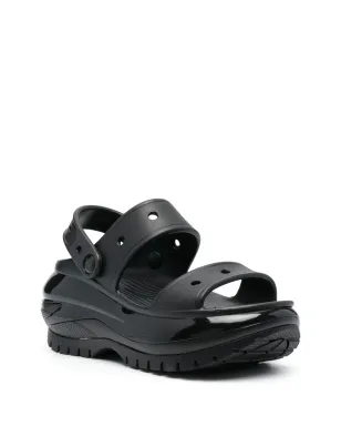 Crocs Mega Crush ラバーサンダル - ブラック - サムネイル2