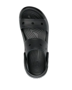Crocs Mega Crush ラバーサンダル - ブラック - サムネイル4