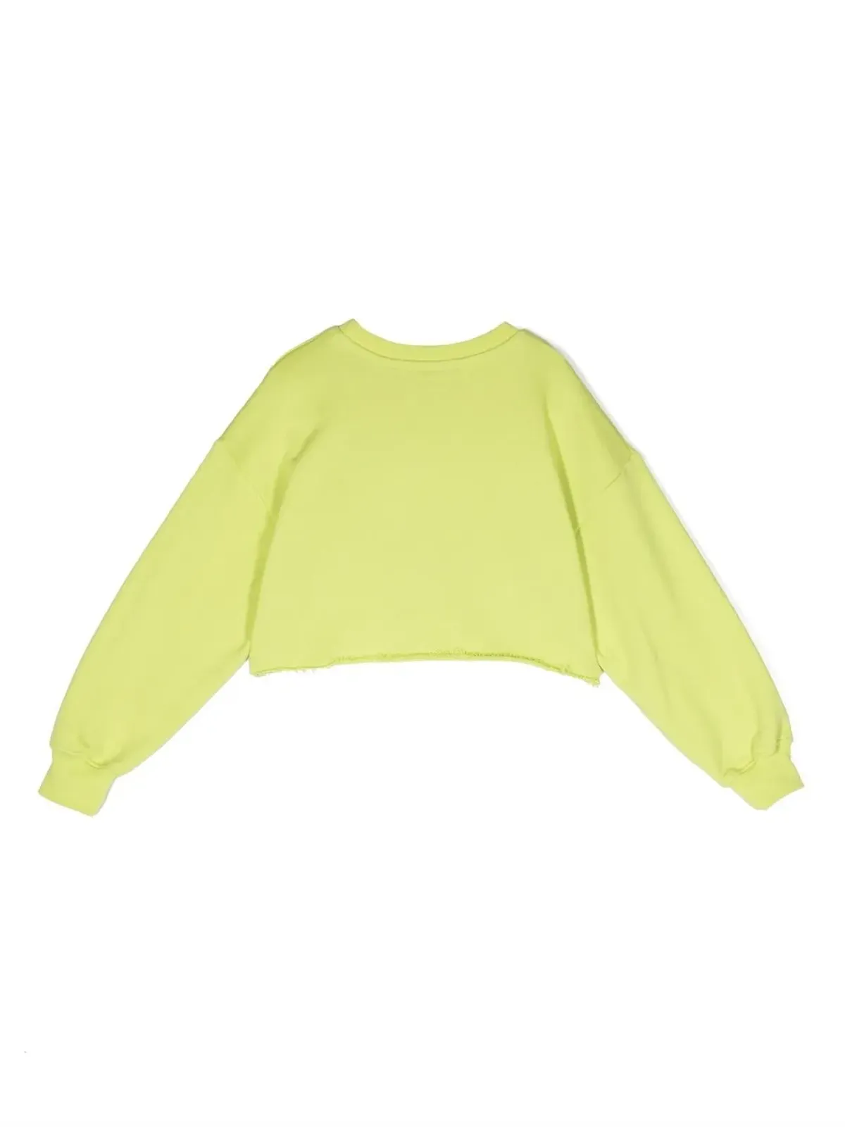 MSGM Kids 花柄スパンコール付きクルーネックスウェット - 画像2
