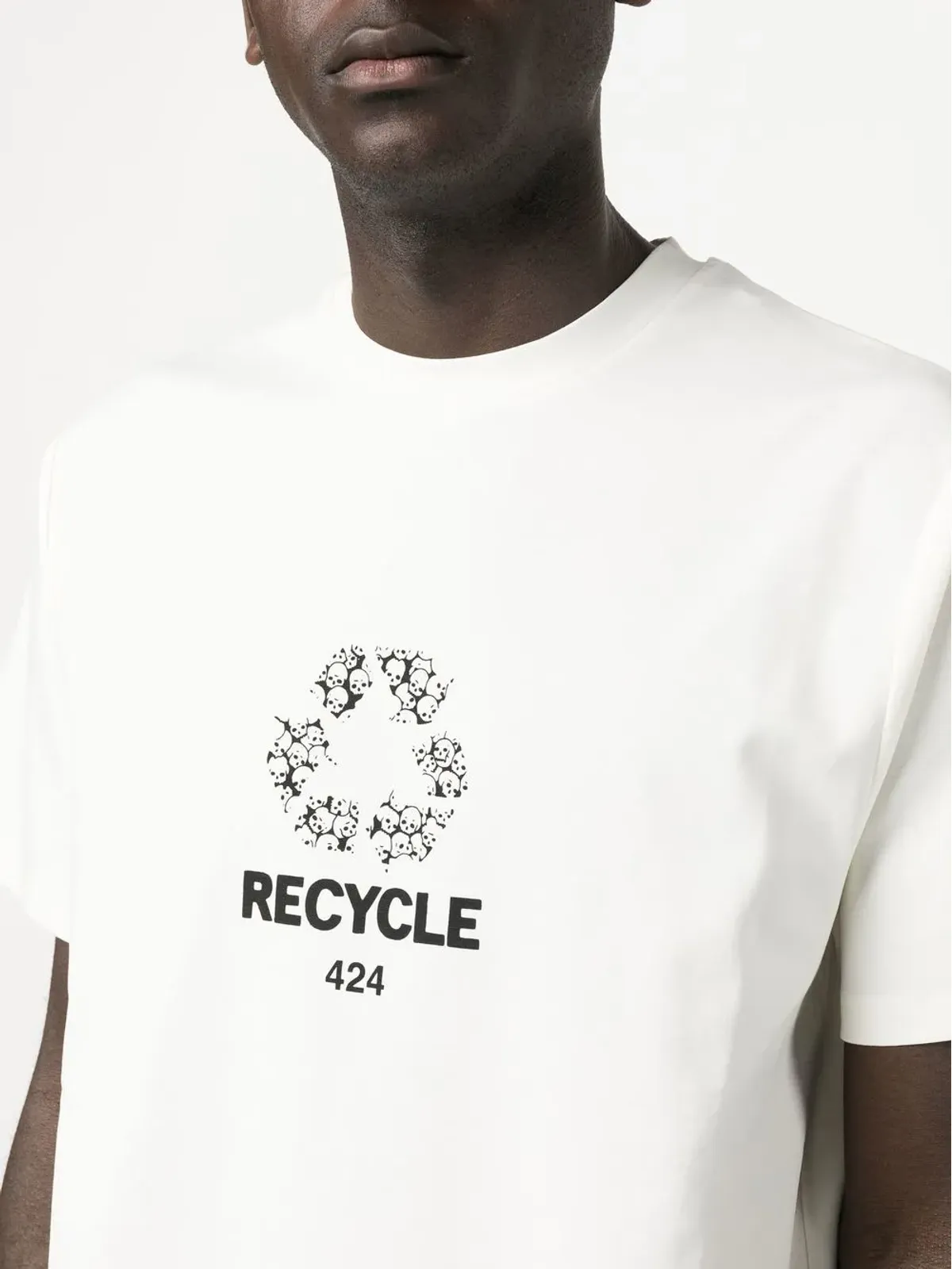 424 グラフィックロゴプリントTシャツ - 画像5