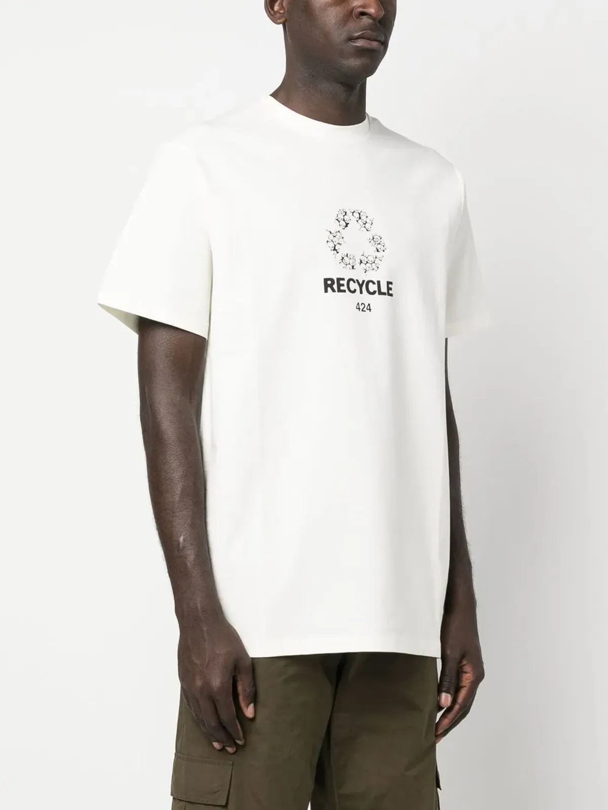 424 グラフィックロゴプリントTシャツ - 画像3