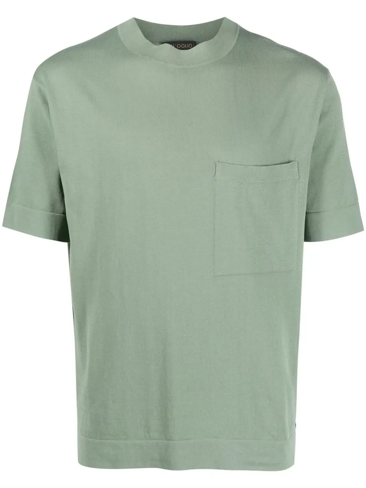Dell'oglio クルーネック コットン Tシャツ - グリーン - 画像1