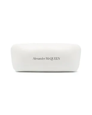 Alexander McQueen Eyewear 透明キャットアイフレーム サングラス - グレー - サムネイル4