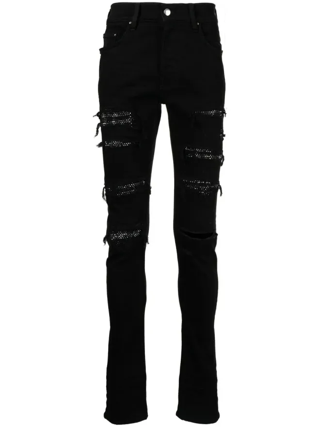 AMIRI AMIRI Thrasher クリスタル付きジーンズの商品画像