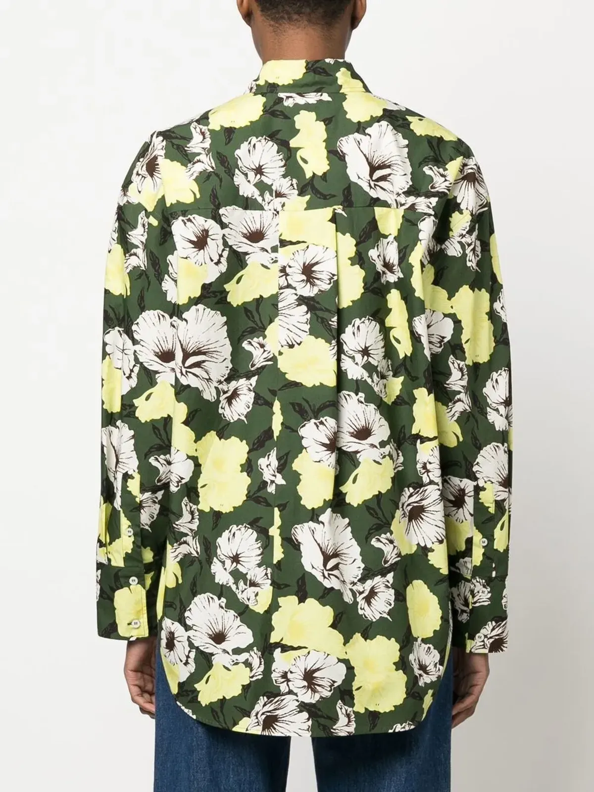 MSGM フローラルプリント長袖シャツ - 画像4