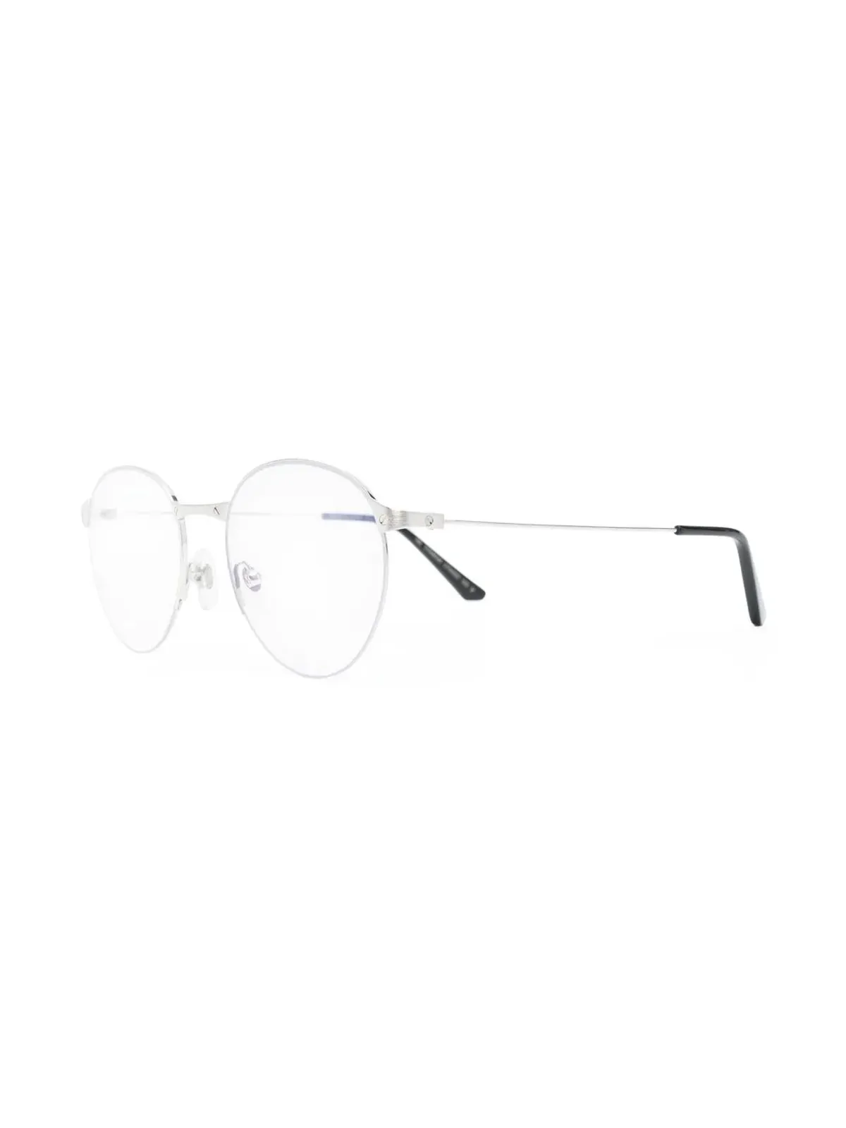 Cartier Eyewear ラウンドフレーム眼鏡 - 画像2