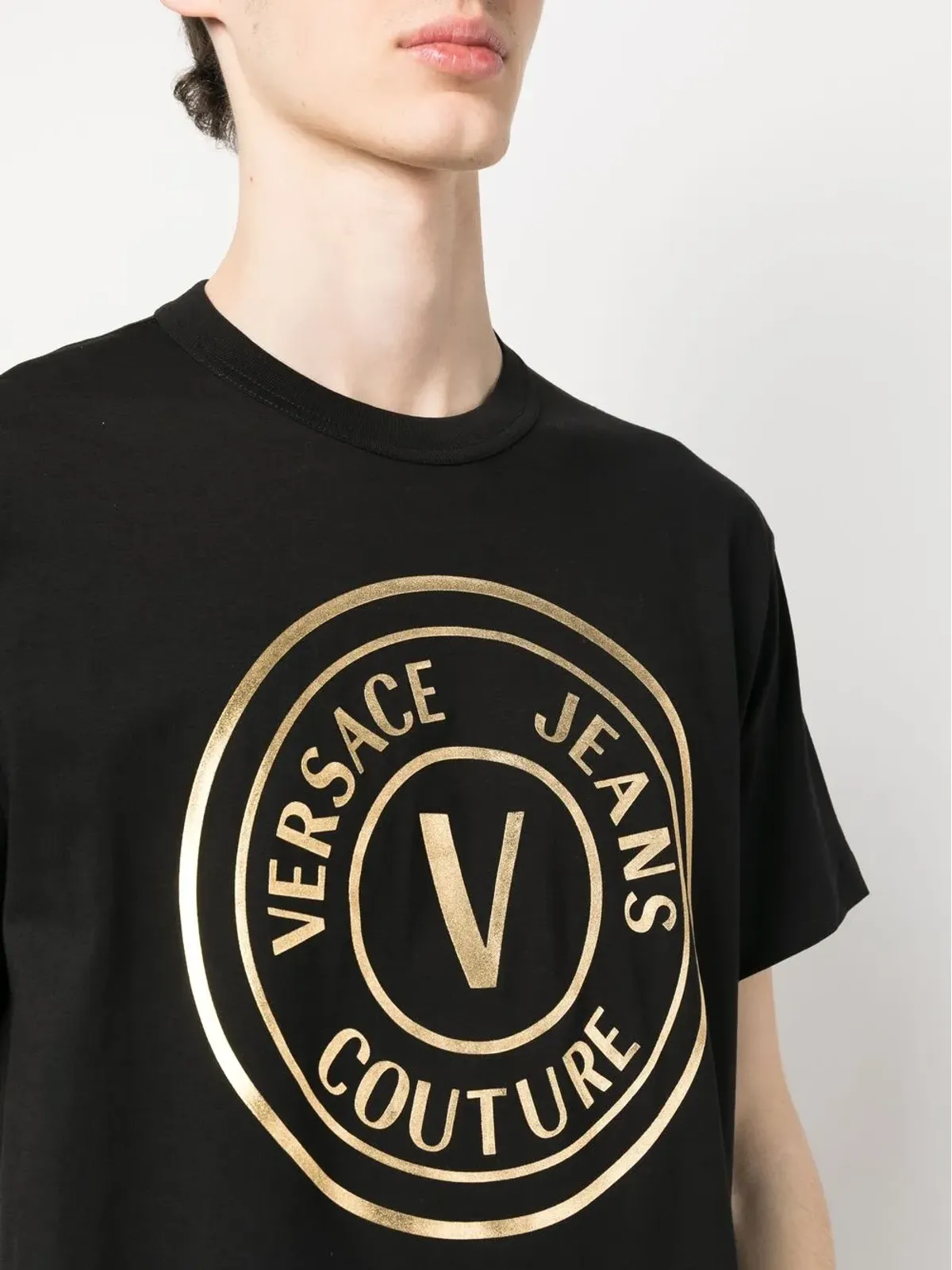 Versace Jeans Couture ロゴプリントTシャツ - 画像5